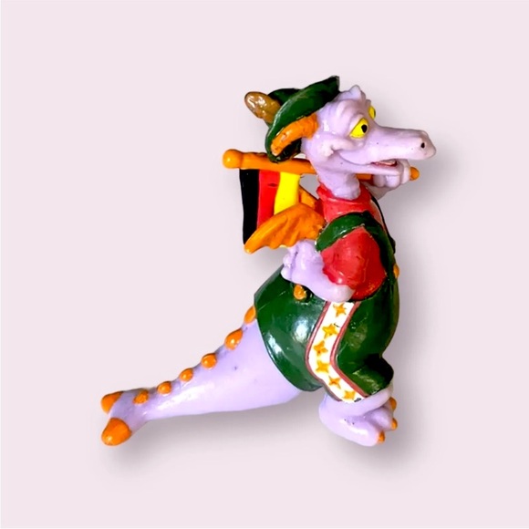 RARE Disney GERMAN FIGMENT DRAGON PVC Figure Epcot 82 World Showcase Germany WDW - Picture 2 of 9